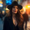 LADYBRO Fedora Hats for Women Wide Brim Hat, Incld 3