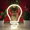 JYWJ Bulb Neon Light,USB or 3-AA Battery Powered Neon Signs,LED