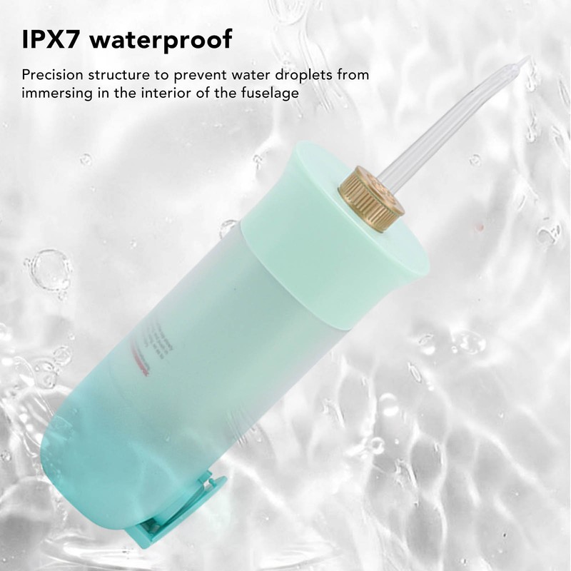 Electric Flosser 220ml 3 Modes 4 Tips Deep Oral Cleaning