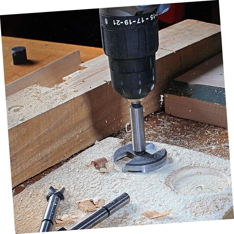 SHINEOFI 16pcs Woodworking Flat Drill Bit Efficient Hole Opening Durable