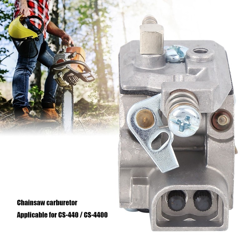 Chainsaw Carburetor Hardware Accessories Aluminum Wear‑Resistance for CS‑440 / CS‑4400