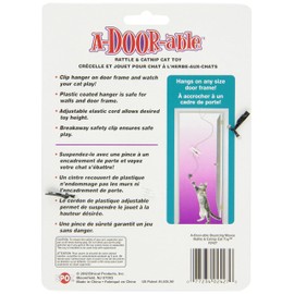 Ethical A-Door-Able Bouncing Mouse Cat Toy , Assorted Colors