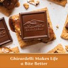 GHIRARDELLI Caramel Milk Chocolate Squares Bar, 4.8 OZ Bar (10