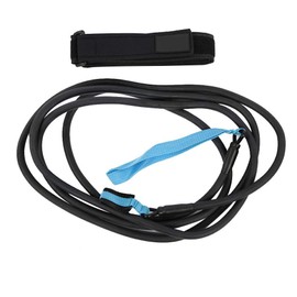 4 m Cinturón de Resistencia a la Natación Ejercitador de Natación Cuerda Correa de Correa con Banda de Cintura Ajustable Piscina Accesorios de Entrenamiento de Natación(3.5MM*13MM*4M)