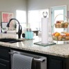 EagleWiz Crushed Diamond Silver Crystal Diamante Filled Kitchen Accessories Roll