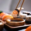 5 Pairs Natural Wooden Chopsticks Reusable Classic Japanese Style Chop