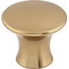 Top Knobs TK592PC Mercer Collection 1-5/16" Oculus Large Round Knob,