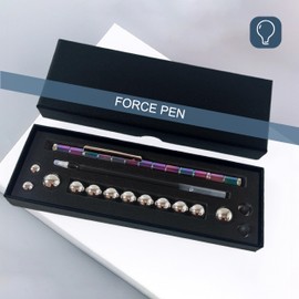 Fidget Pen,Magnetic Pen,Magnetic Toy Pen, Multifunctional deformable Magnet Writing Pen, Novel Cool Gadget Pen,Toy Gift for Children or Friends (Colour)