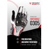 Motowolf Guantes de Motocicleta Premium, Dedo Completo con Pantalla Tctil,