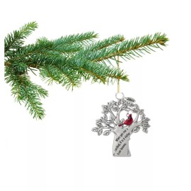 Twisted Anchor Trading Company 2024 Cardinal Memorial Ornament, Memorial Gifts for Men or Women - Visitor From