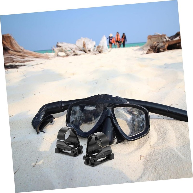 WADY 4 Pack Scuba Dive Universal Plastic Clip Snorkel Keeper