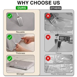 6-Pack Vacuum Seal Bags for Clothing – Fabric Travel Storage Bags with Manual Pump | 2 Medium, 2 Large, 2 Jumbo | Reusable Packing Cubes for Travel, Carry-On Luggage & Home Organization