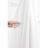 Floroom Wedding Arch Draping Fabric 2 Panels 20Ft White Chiffon