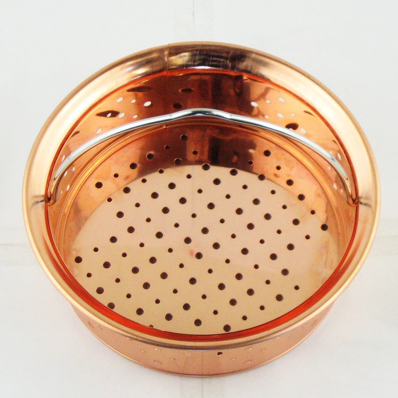 Nagao Drain Strainer, Pure Copper, 13.4cm, Kitchen Use, Board Type,