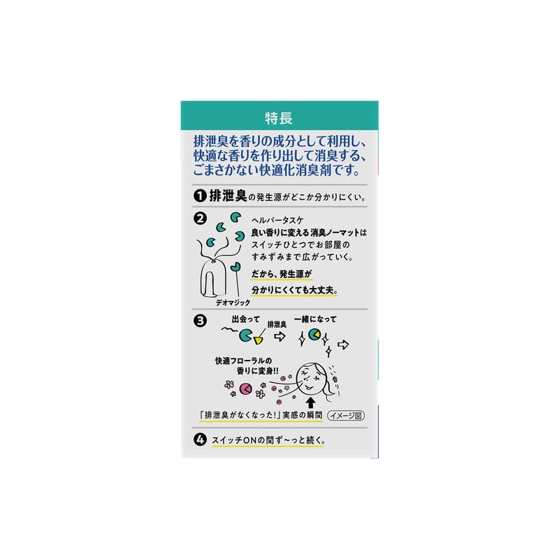 Helper Tasuke Change to Good Scent, Deodorizing No Mat, Replacement