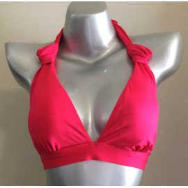 Victoria's Secret Nwt Victorias Secret Knotted Push Up Lined Triangle Swim Bikini Top S