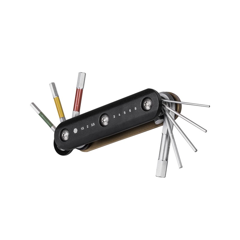 Topeak Torx Combo 9 Piece Tool Wrenches, T7-T40