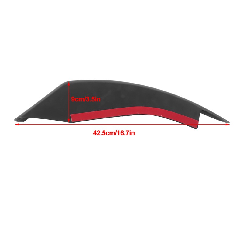 Front Side Spoiler Splitter Wind Knife Turning Signal Mounting Fit