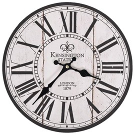 vidaXL Vintage Wall Clock Antique Large Dial Design Retro Analogue Clock London 30 cm