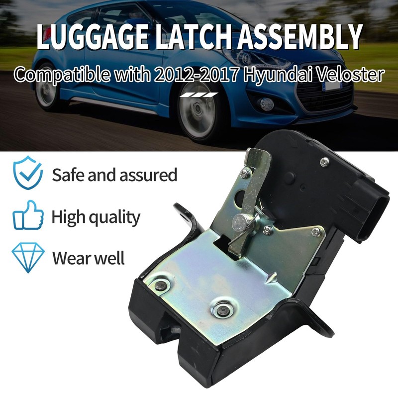 Aynaxcol Tailgate Latch Lock Assembly 81230-2V000 Trunk Latch Lock Actuator