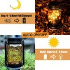 Outdoor Solar Lantern Auto Sensing ABS Glass Soft Warm Light
