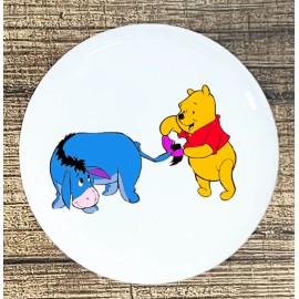 Kitchen WINNIE POOH EYEORE TAIL BOW WHITE CERAMIC KITCHEN CABINET DRESSER KNOB DECOR