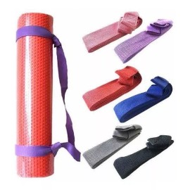 Techno Correa De Yoga 2 En 1 Estiramientos Y Porta Tapete H Quality