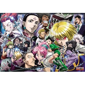 HUNTER×HUNTER Jigsaw Puzzle, Scarlet Eyes×Showdown×Phantom Troupe, 1000 Pieces (1000T-529)