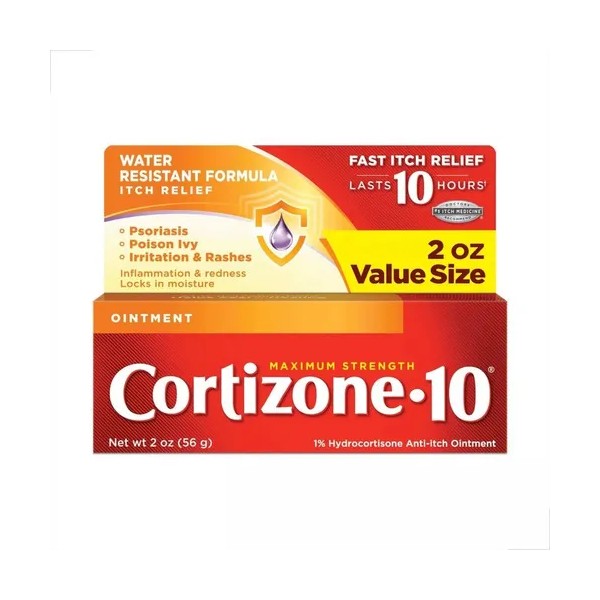 Cortizona 10 Ungüento Maximum Strength 1% Hydrocortisona 56g