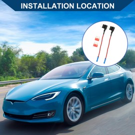 Hihaha Fuse Tap Add a Circuit Adapter Kit/for Car/Metal,Plastic / 1 Set Black, Red