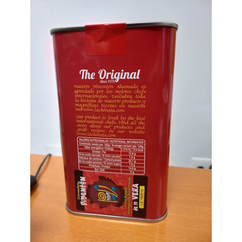 La Chinata Hot Smoked Paprika 750 grams