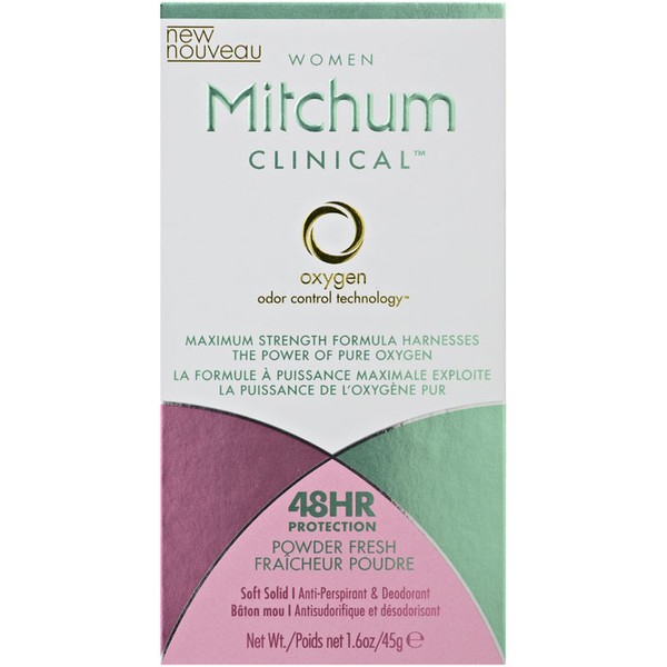 Mitchum Anti-Perspirant Deodorant Clinical Powder Fresh (Women) 45g