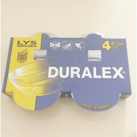 Duralex (dexyurarekkusu) risusutakkubouru [7.5 cm] Set of 4
