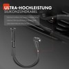 Frankberg 4x Ignition Cable Set Ignition Cable Compatible with Logan