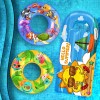 JoyX Kids Pool Floats 3-Pack Inflatable Rings w/Cute Fruit &