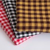Viccaa-100% Cotton Fabric,Plaid Fabric&Quilting Squares,Fabric for Sewing,for DIY Craft Fabric,Homespun