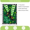 Evergreen Dancing St. Patrick's Day Garden Burlap Flag