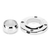 2PCS Steering Column Floor Mount Polished Round Replacement for GM