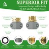 DBR Tech® Garden Hose Repair Kit, Fits 3/4 and 5/8