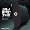 SAMSONITE Lumbar Support Pillow–Memory Foam Cushion for Office Chair &