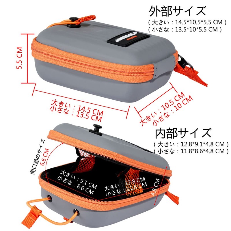 JAWEGOLF Golf Laser Distance Meter Rangefinder Hard Case EVA Storage