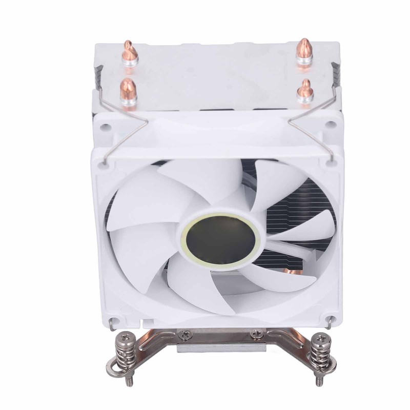 CPU Cooling Fan 3.54in 2 Heat Pipes 3pin 12VDC 2000RPM