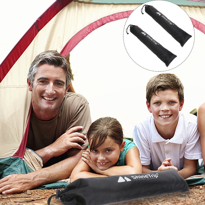 BESPORTBLE Tent Pole Bag - 2PCS Canopy Pole Storage Bag