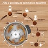 Elektrische Kaffeemühle 300 W, Kaffeemühle, einstellbare Mahlung für Espresso/Tropfen/Ausgießen. Kaffeemühle