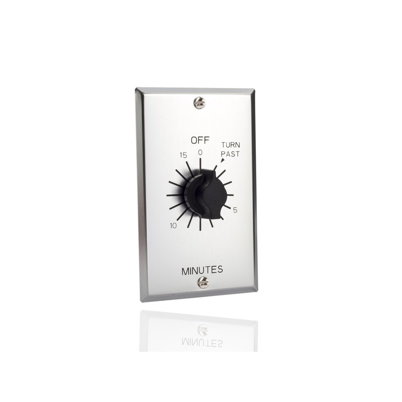 TORK C515M Spring-Wound In-Wall Twist Timer with Commercial Style Metal