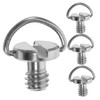 Tofficu 5Pcs D Ring Camera Screws for Tripods and Mounts