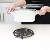 GASARÉ, Cast Iron Trivet for Hot Dishes, Pots, and Pans,