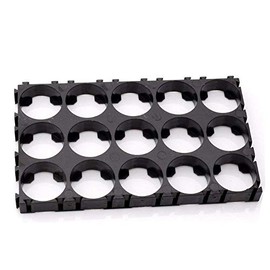Baimeixun 20pcs 3x5 Cell Spacer 18650 Lithium Battery Plastic Holder Bracket