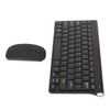 Smart Wireless Keyboard Mouse Kit Silent LED Indicator Waterproof Power
