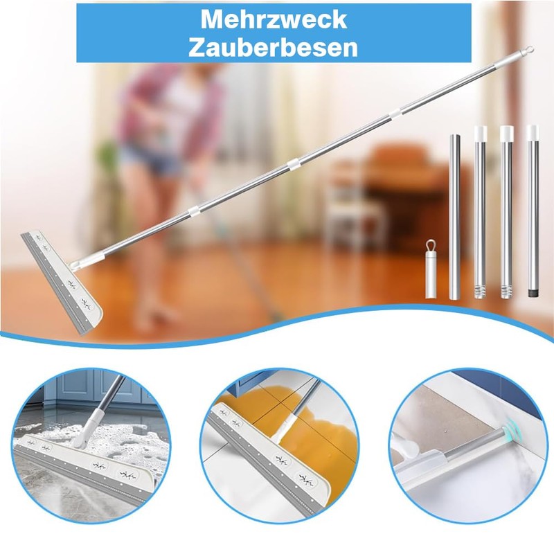 Squeegee Bottom, 150 cm Water Squeegee Floor Squeegee Shower, Shower